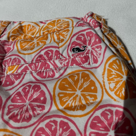 Citrus Pink and Orange Vineyard Vines Shorts - Picture 4 of 4